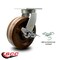 Service Caster 10 Inch Heavy Duty High Temp Phenolic Swivel Caster with Brake and Swivel Lock SCC-KP92S1030-PHRHT-SLB-BSL - alternate 3